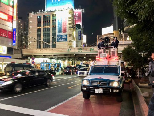 ハロウィーン・渋谷