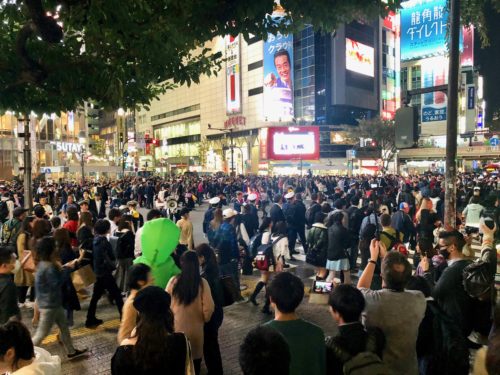 ハロウィーン・渋谷