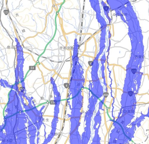 地点別浸水シミュレーション検索システム